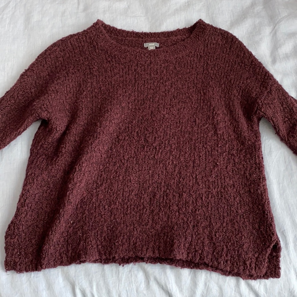 Maroon Sweater